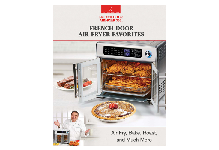 Emeril Lagasse Everyday French Door 360 Air Fryer, 25-qt Capacity